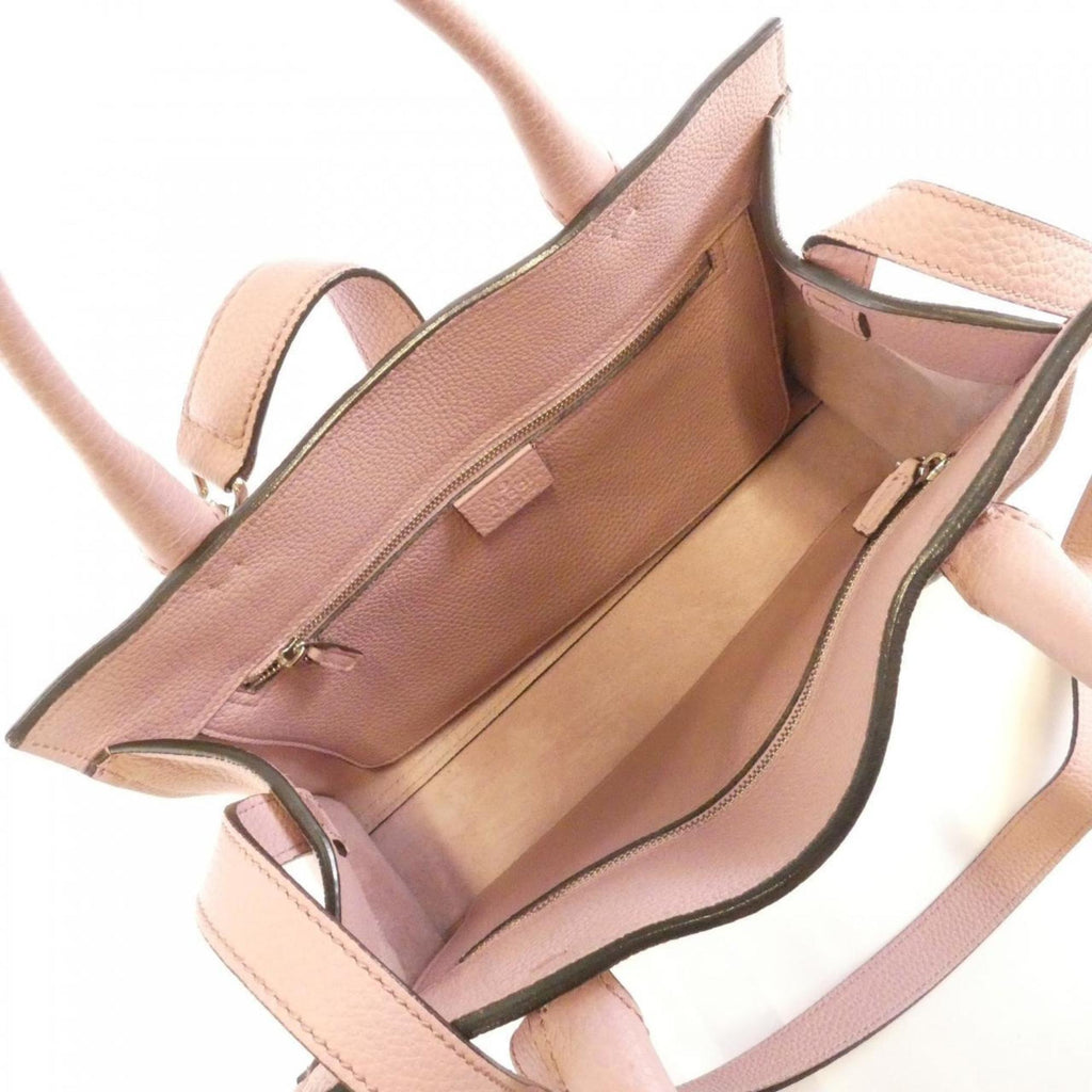 Gucci Pink Leather Handbag (Pre-Owned)