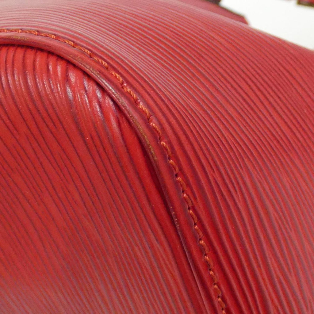 Louis Vuitton Red Color Leather Shoulder Bag
