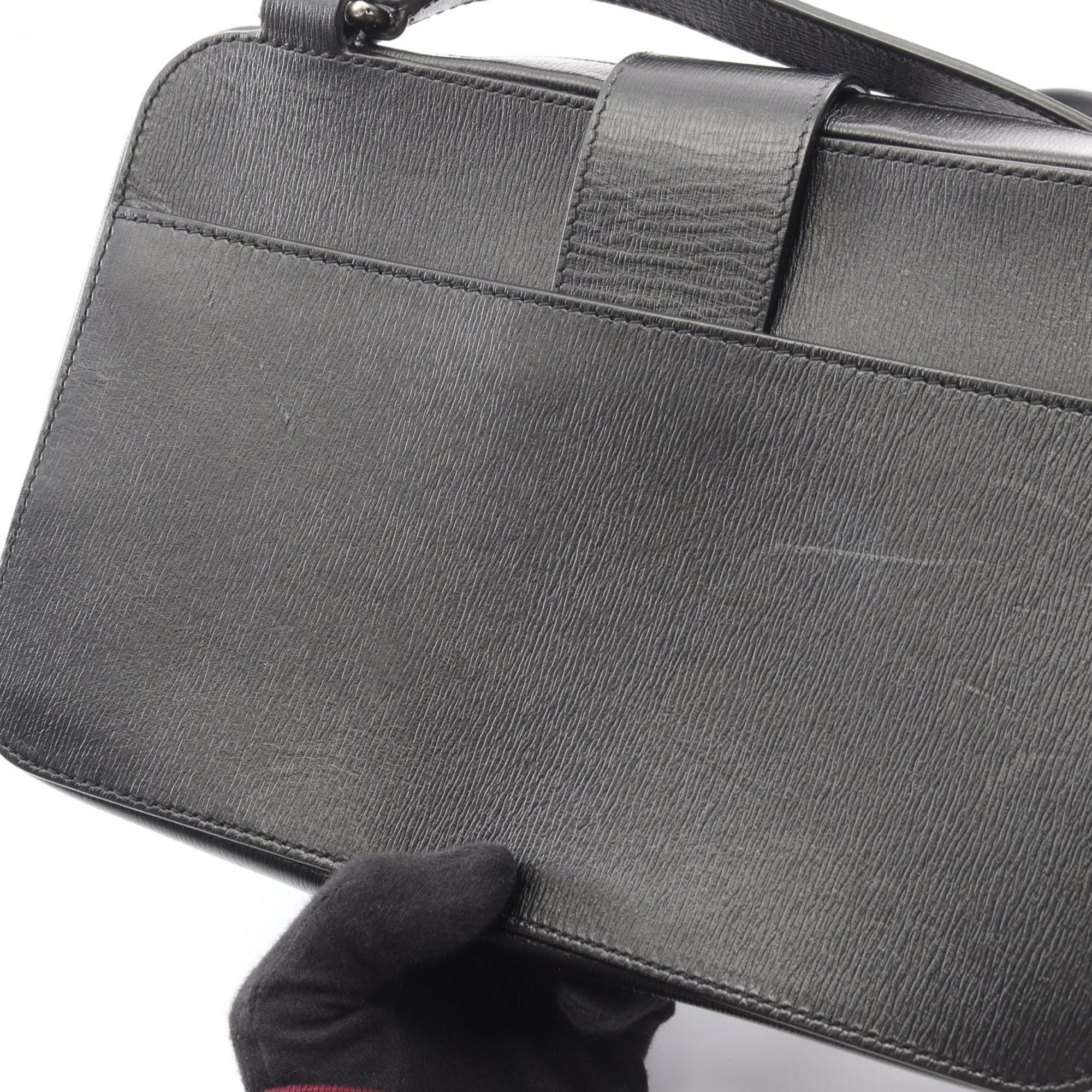 Balenciaga Black Leather Shoulder