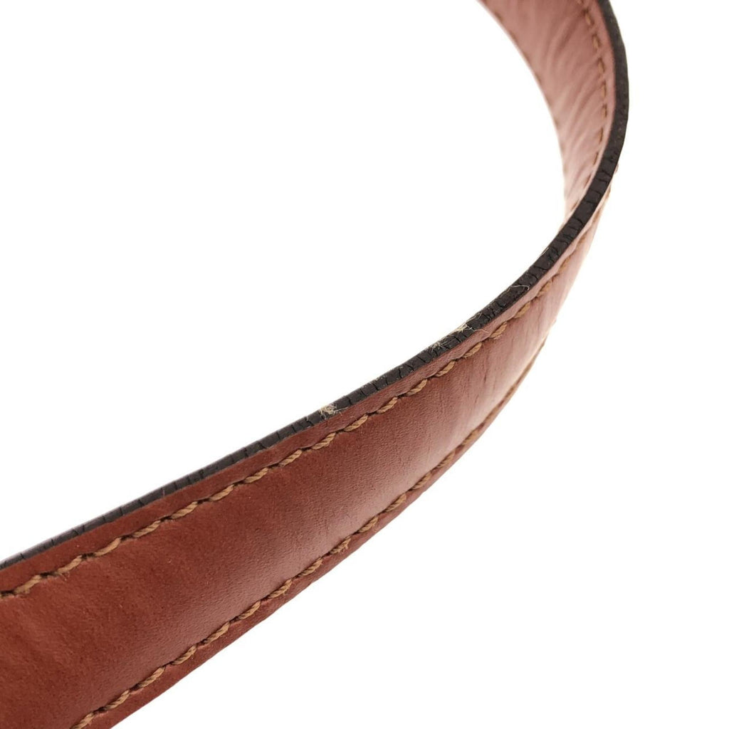 Louis Vuitton Brown Leather Shoulder Bag