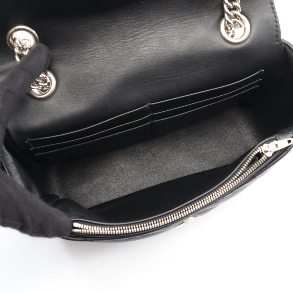 Balenciaga Black Leather Handbag Shoulder