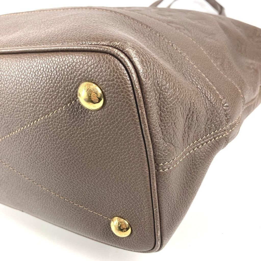 Louis Vuitton Brown Monogram Empreinte Leather Handbag Shoulder Bag Tote Bag