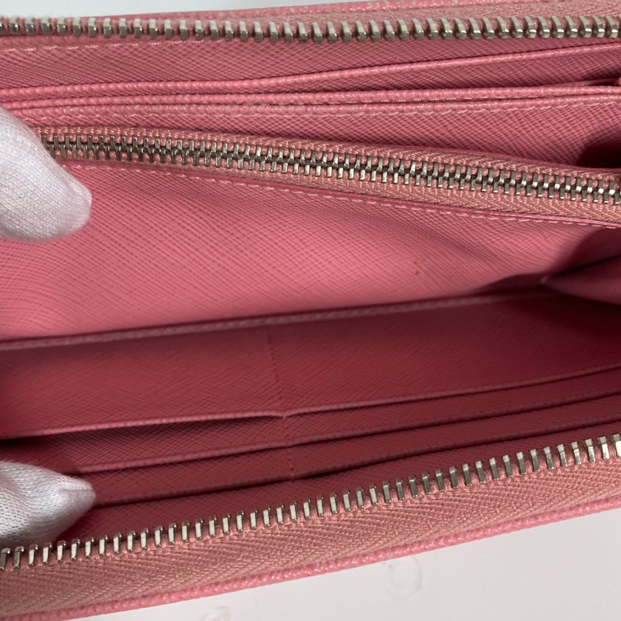 Prada Pink Other Long Wallet (Bi-Fold)