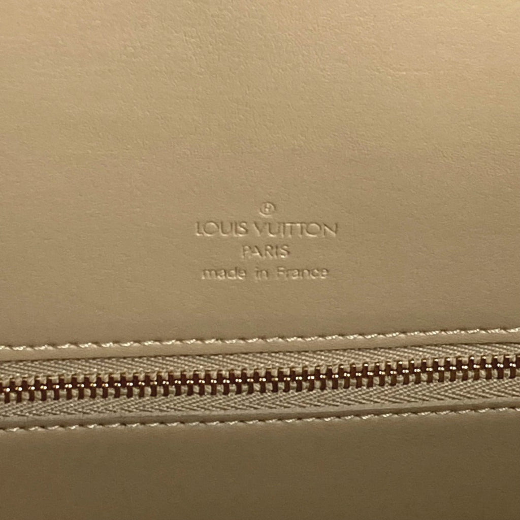 Louis Vuitton Beige Galle Monogram Vernis Boston Bag