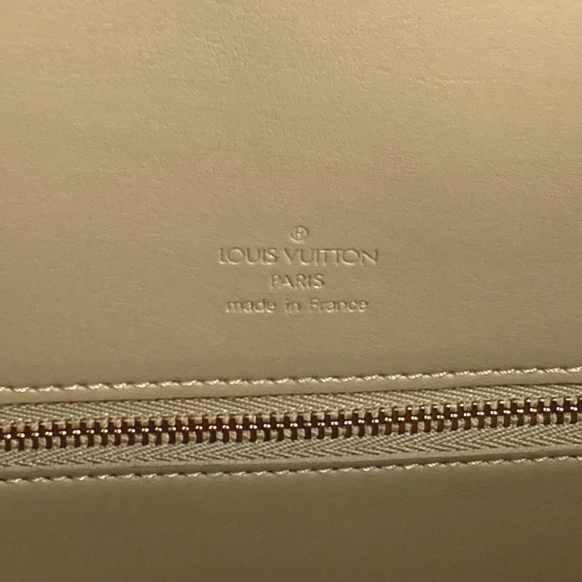 Louis Vuitton Beige Galle Monogram Vernis Boston Bag