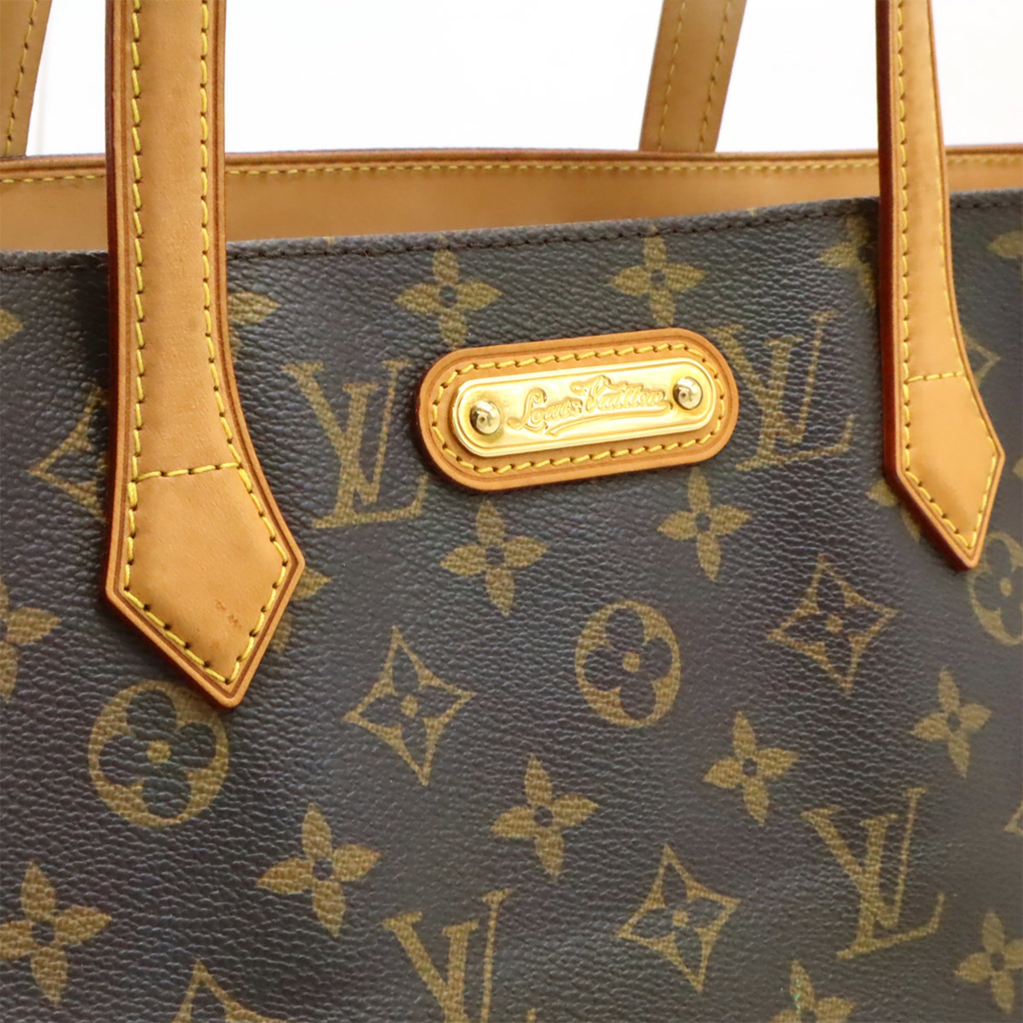 Louis Vuitton Brown Monogram Shoulder Bag Tote Bag