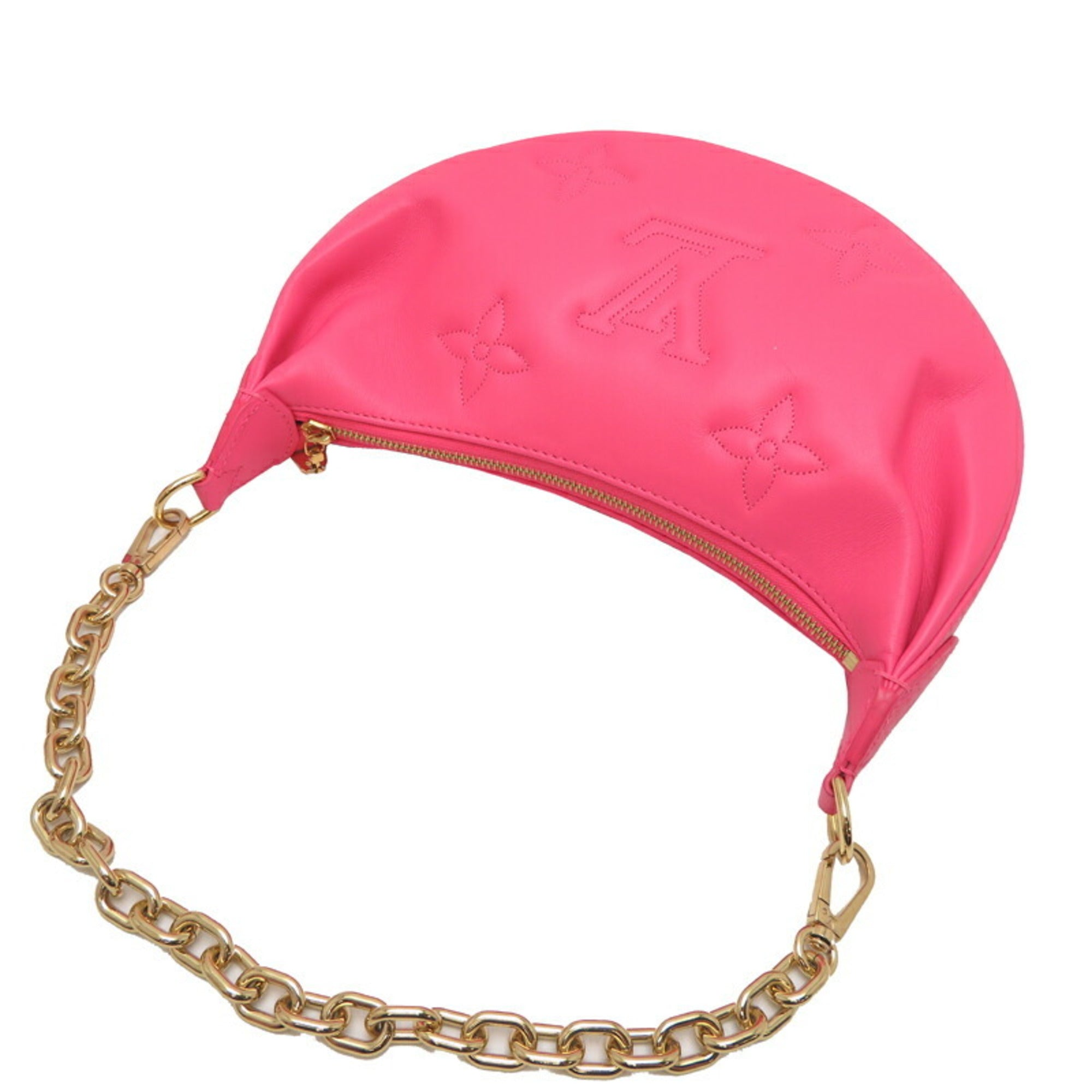 Louis Vuitton Pink Leather Handbag