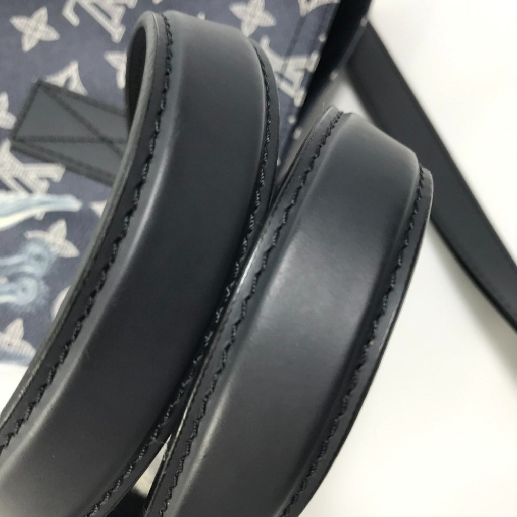 Louis Vuitton Monogram Savane Navy Shoulder Bag Tote Bag