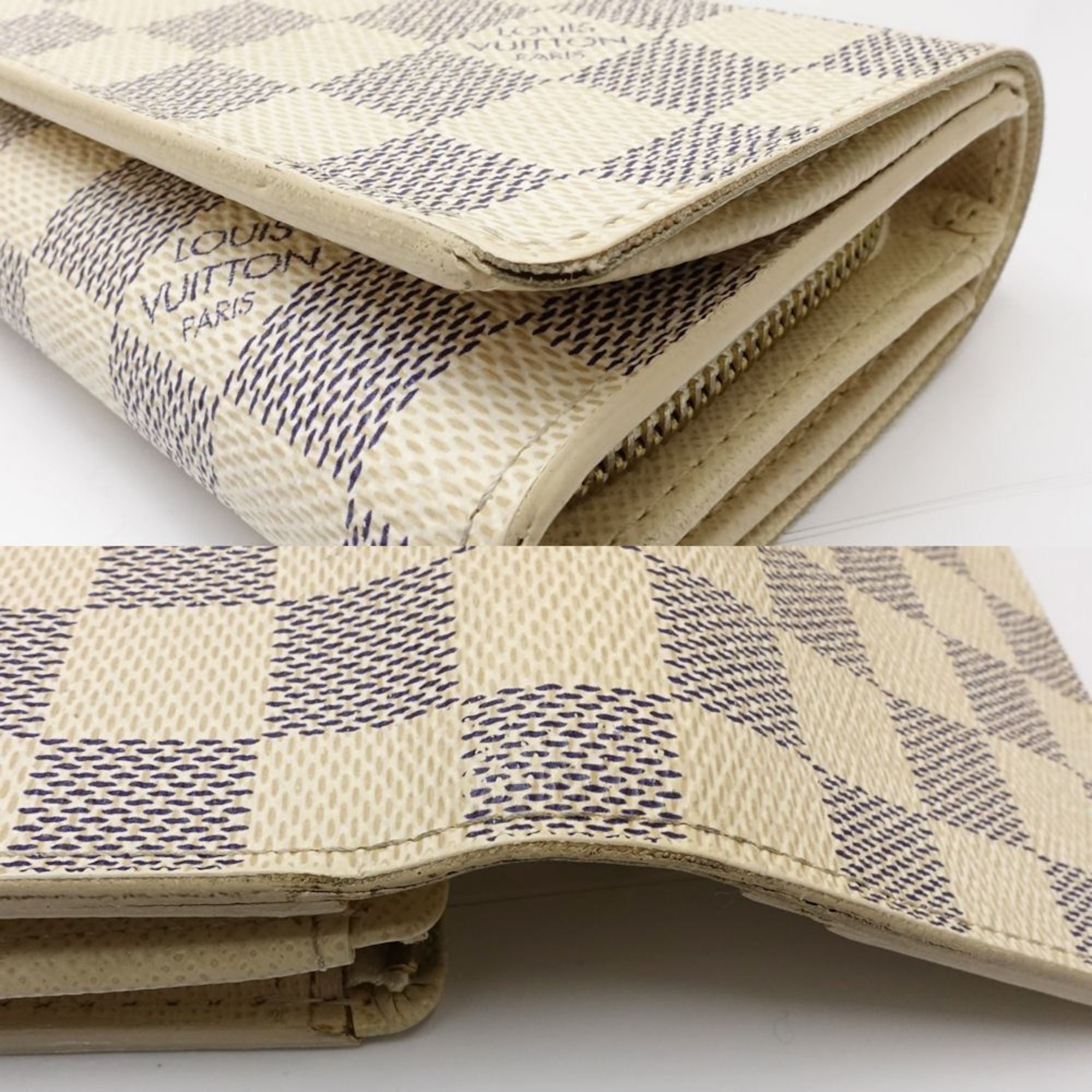 Louis Vuitton Damier Azur Azur Damier Azur Wallet