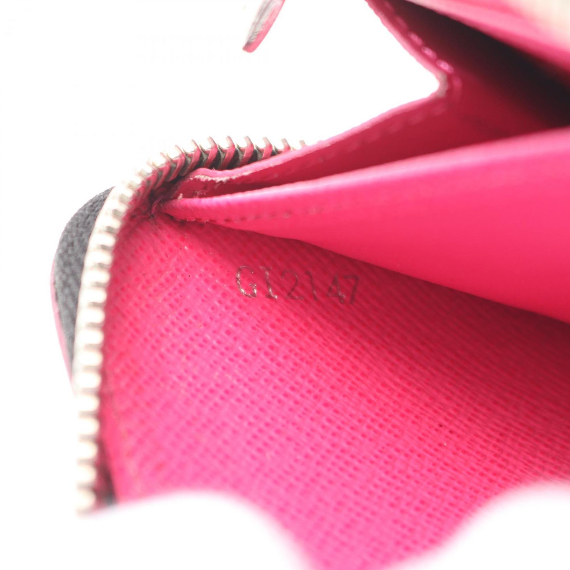 Louis Vuitton Epi Black Pink Epi Leather Long Wallet