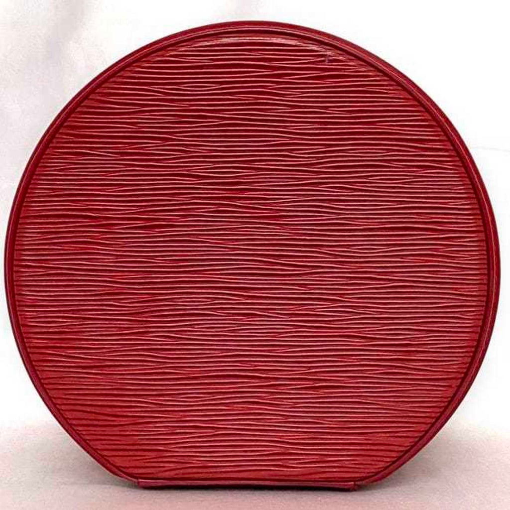 Louis Vuitton Castilian Red Epi Leather Handbag Vanity Bag