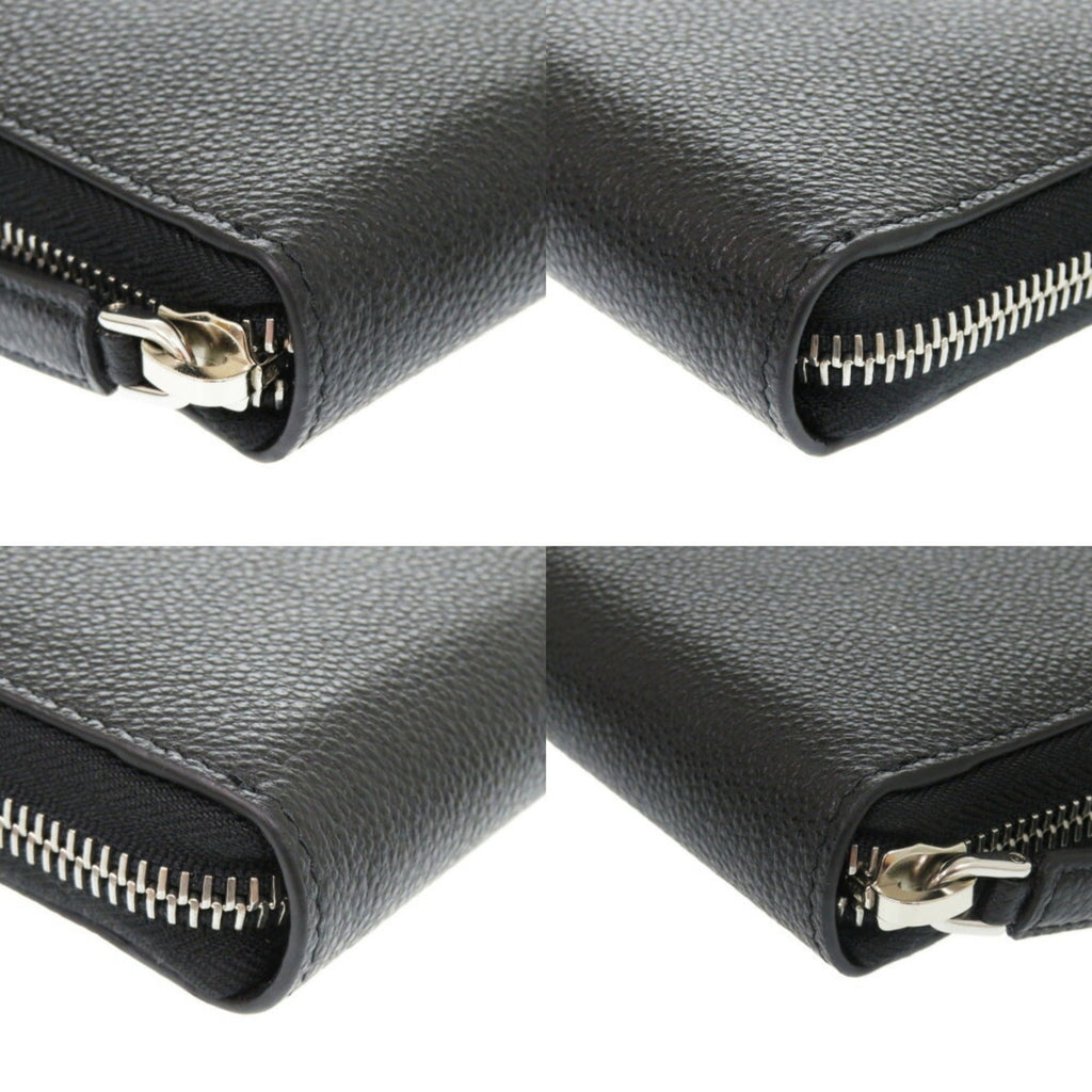 Prada Black Leather Long Wallet (Bi-Fold)