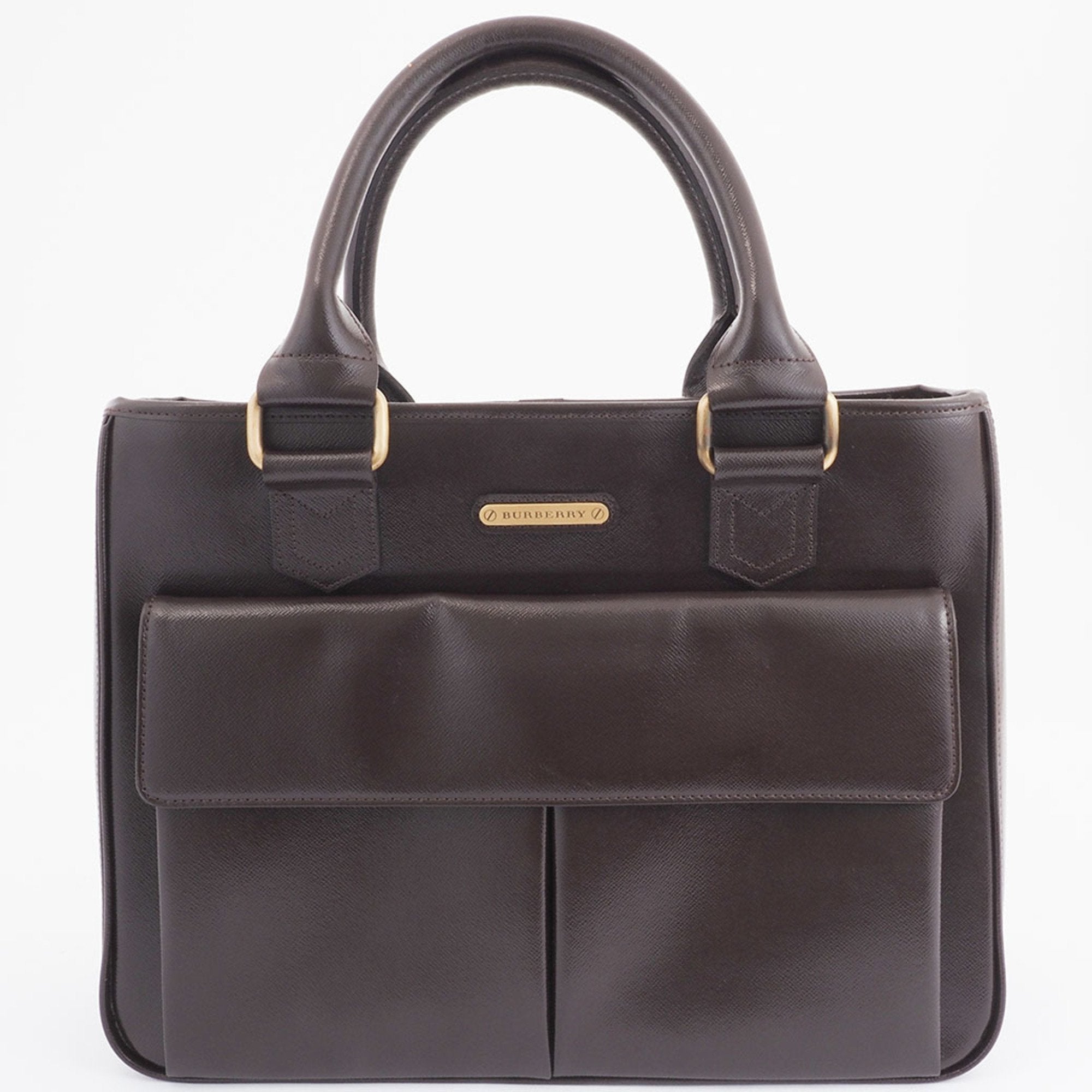 Burberry Brown Leather Handbag