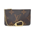 Louis Vuitton Marron Coated Canvas Handbag Pochette