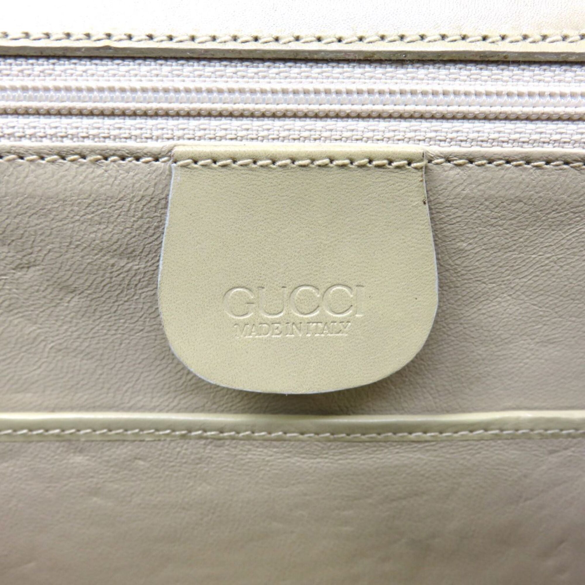 Gucci Beige Leather Handbag (Pre-Owned)