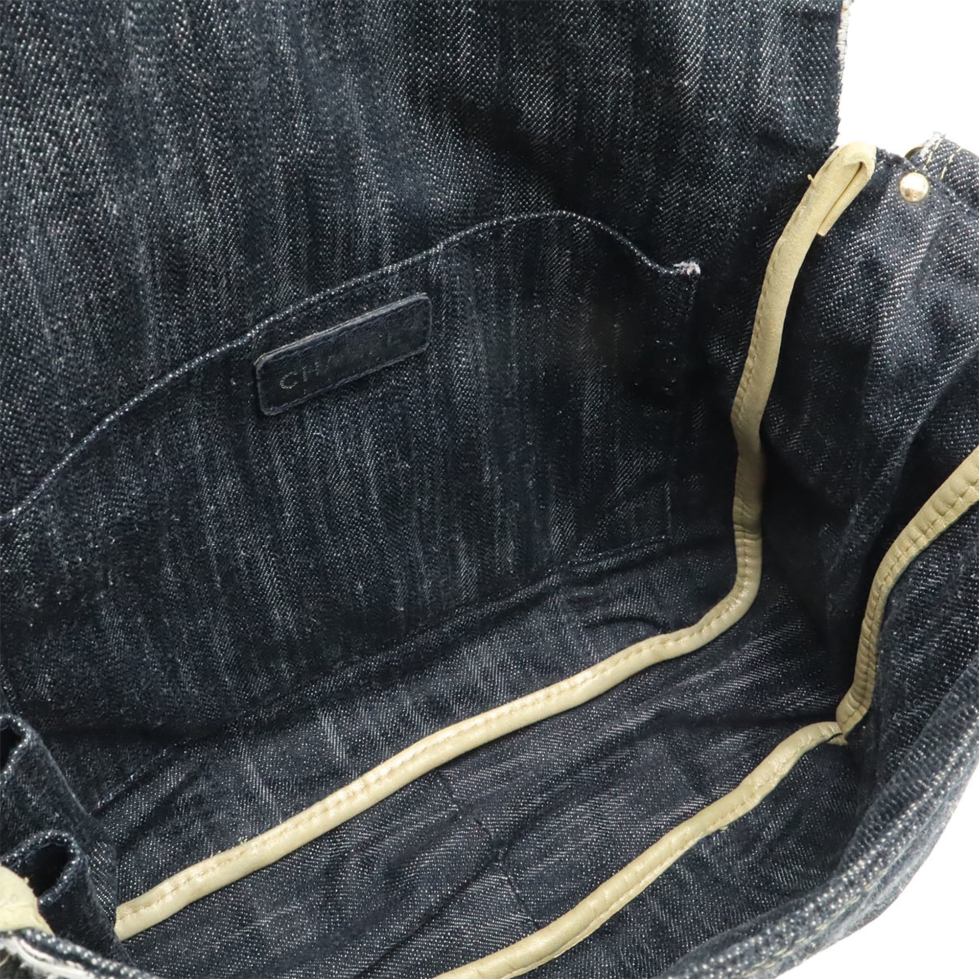 Chanel Denim Denim Shoulder Bag