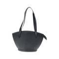 Louis Vuitton Black Leather Shoulder Bag