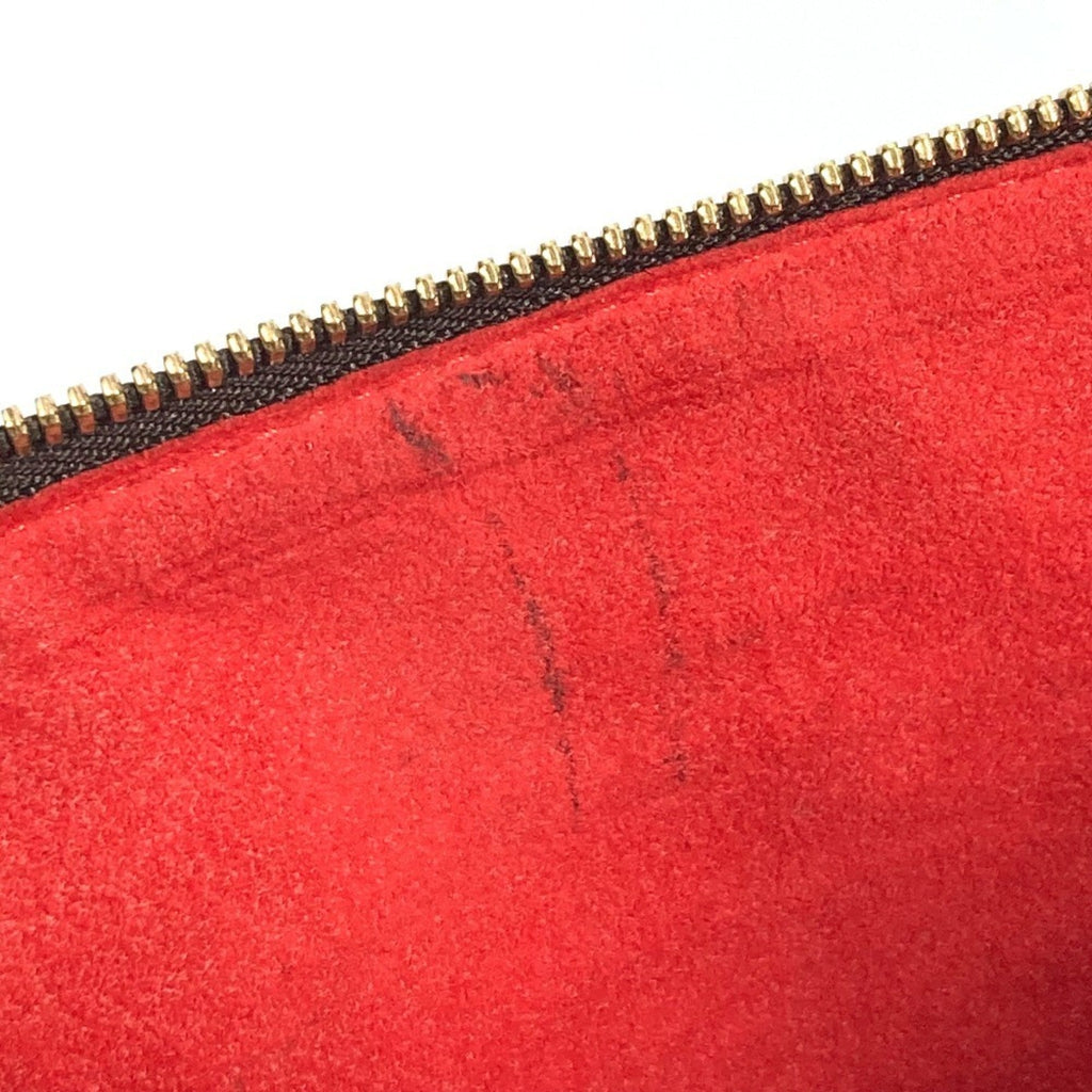 Louis Vuitton Brown Red Color Monogram Shoulder Bag