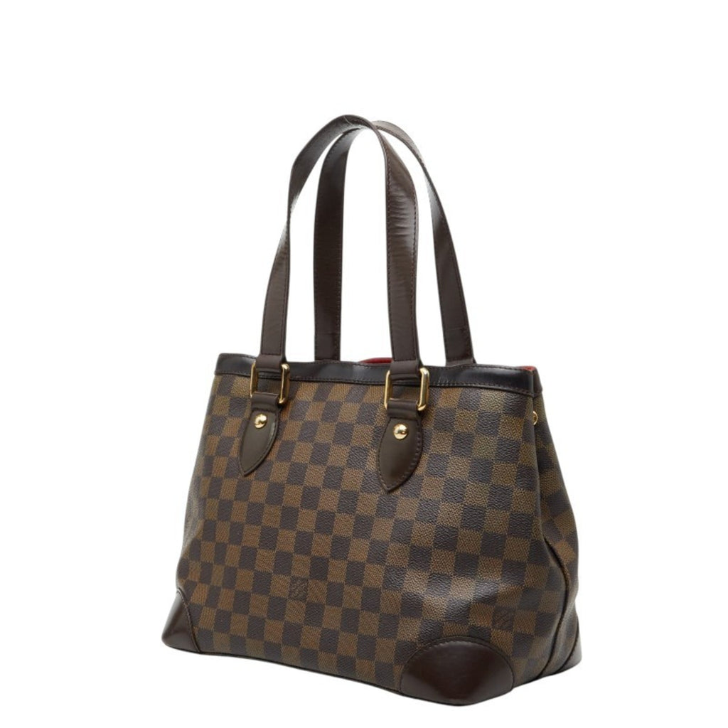 Louis Vuitton Brown Ebene Pvc Leather Handbag Tote Bag