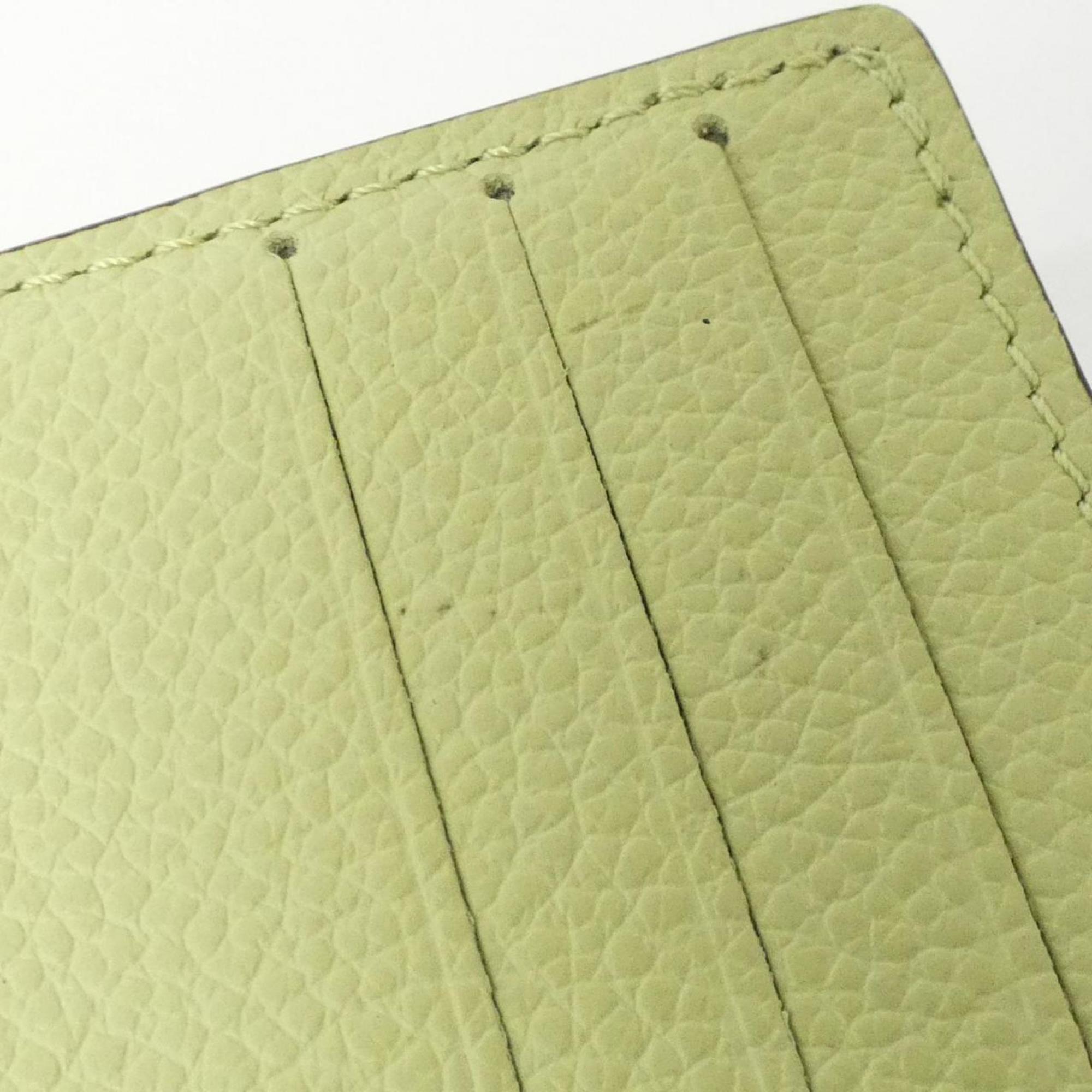 Louis Vuitton Green Vert Leather Wallet