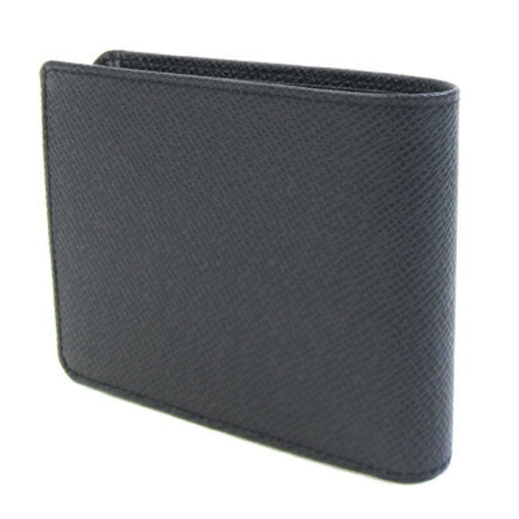 Louis Vuitton Noir Taiga Leather Leather Bill Wallet