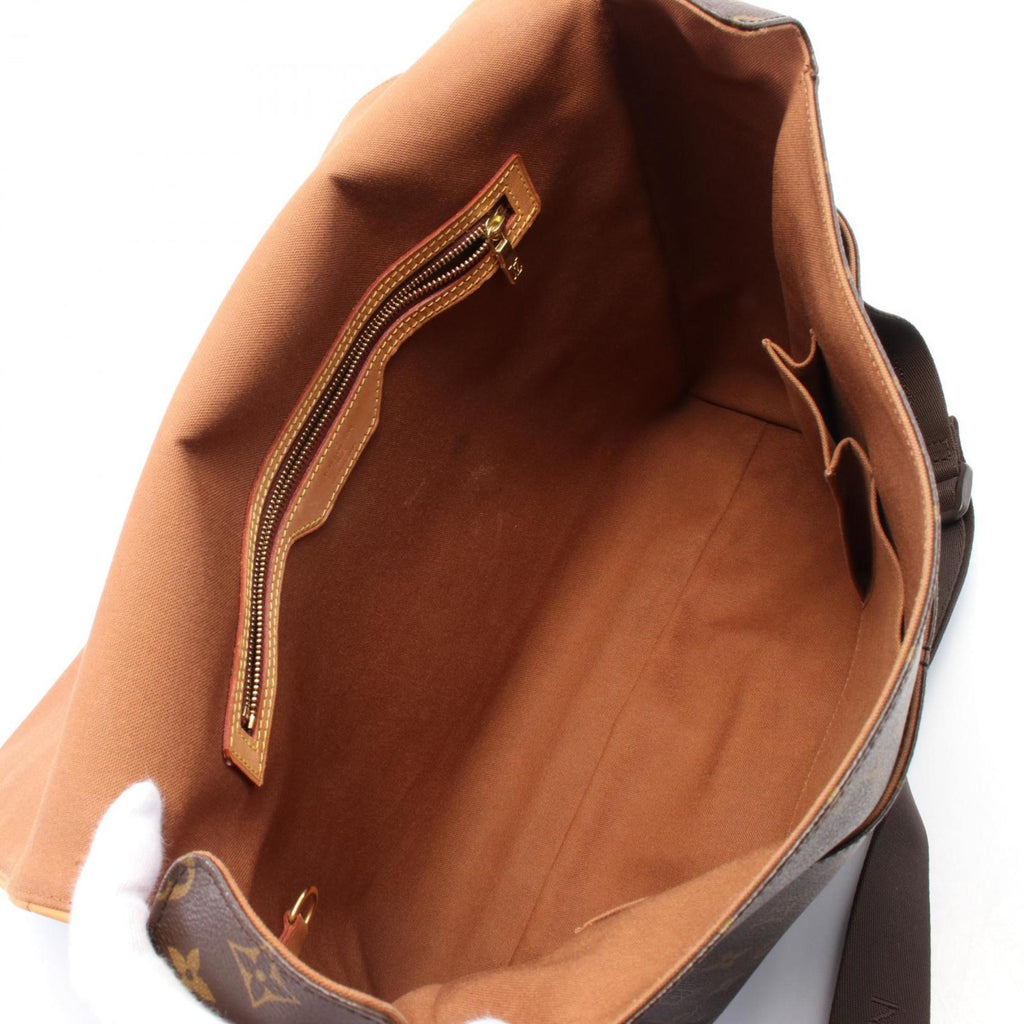 Louis Vuitton Brown Monogram Coated Canvas Shoulder Bag