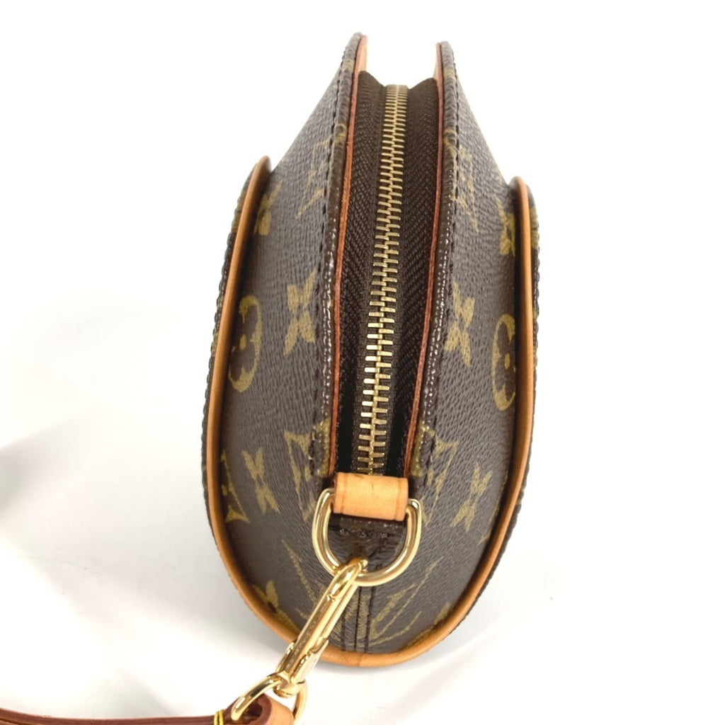 Louis Vuitton Monogram Brown Monogram Clutch Bag Handbag Shoulder Bag