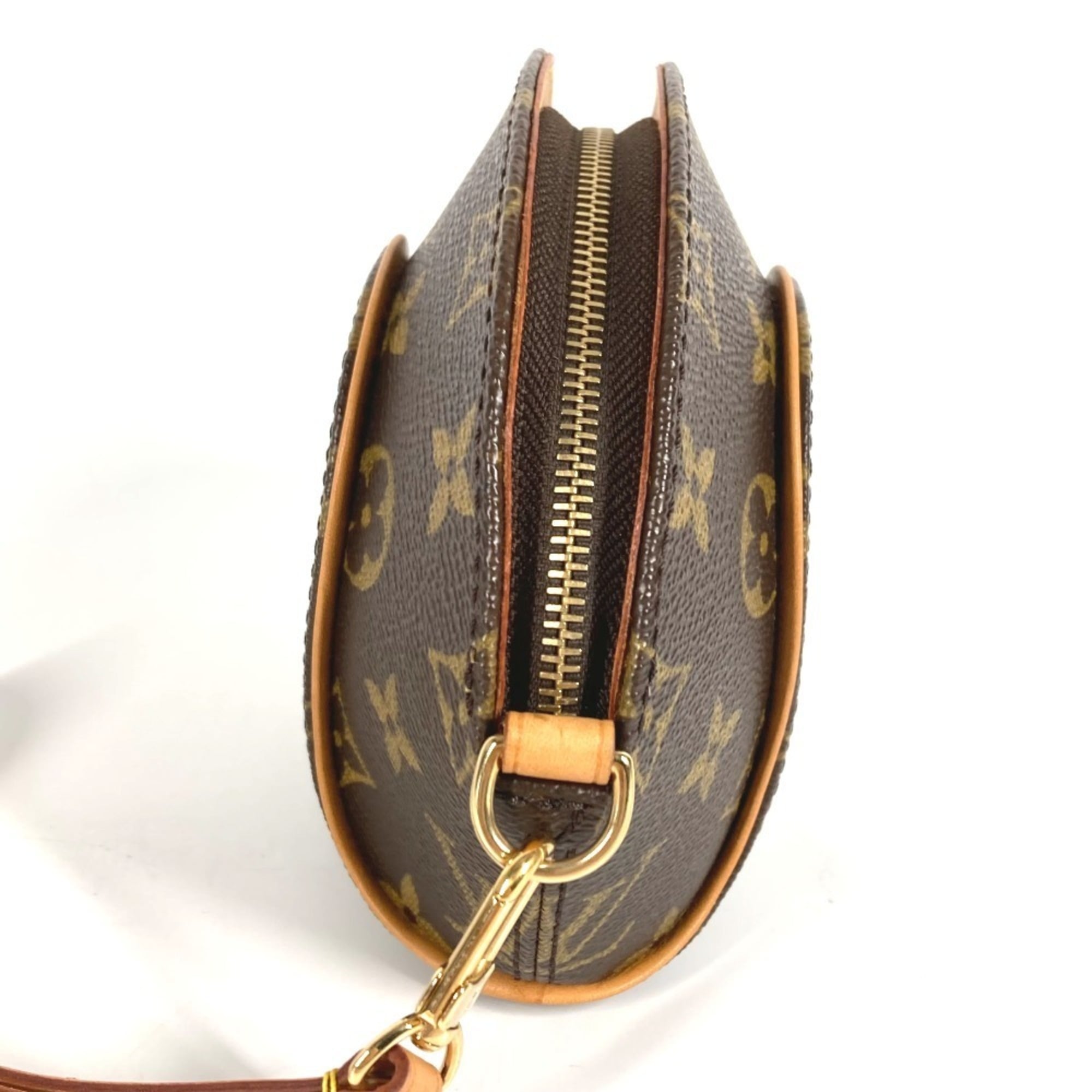 Louis Vuitton Monogram Brown Monogram Clutch Bag Handbag Shoulder Bag