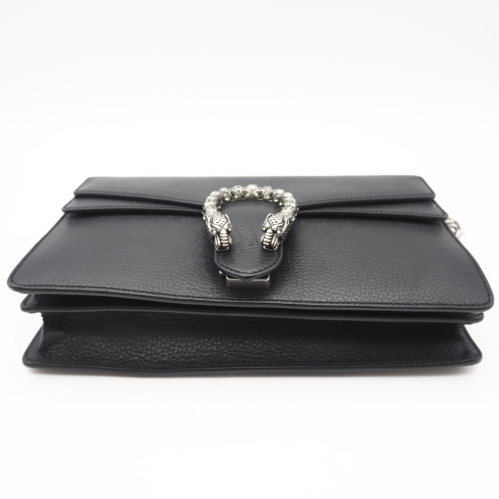 Gucci Black Leather Shoulder Bag (Pre-Owned)