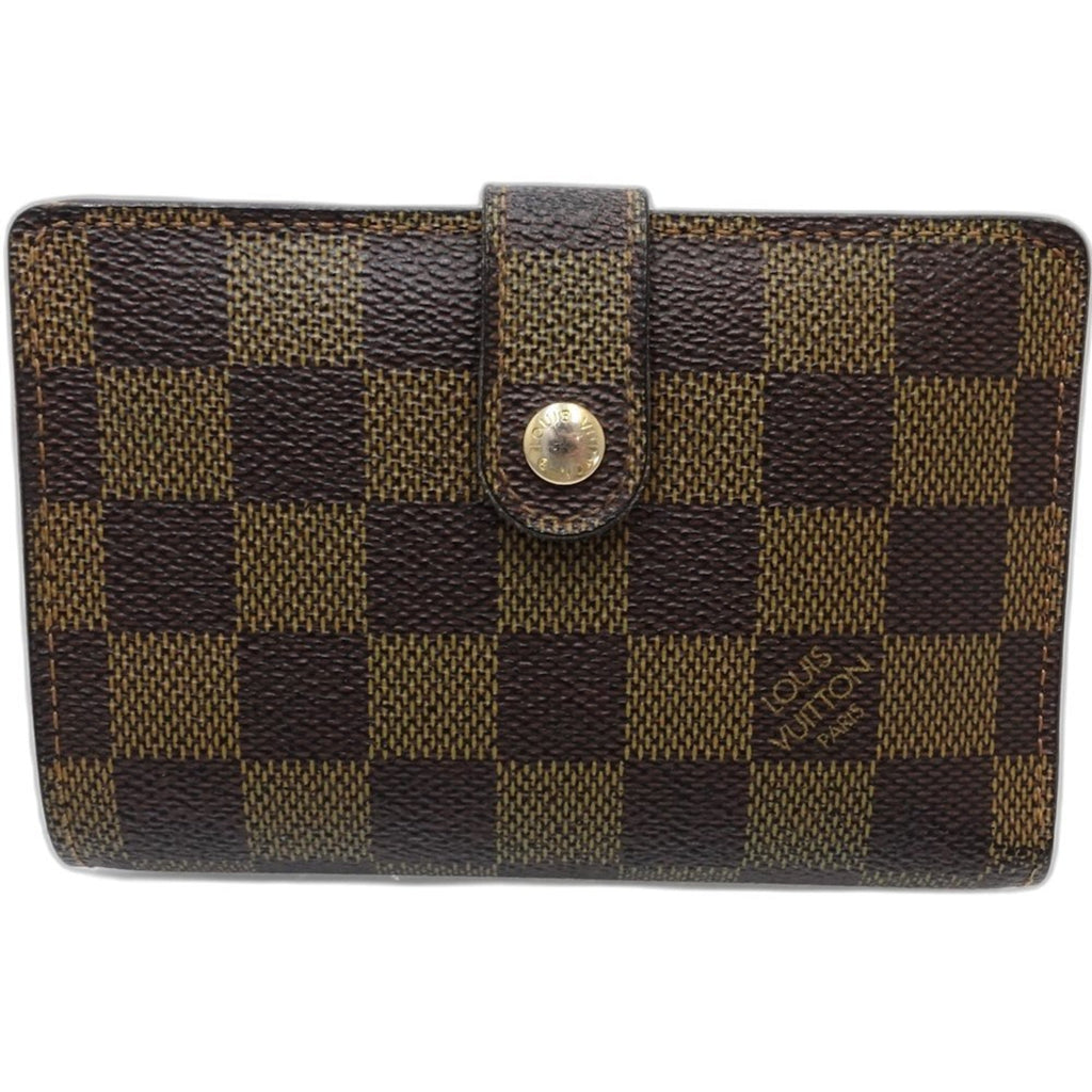 Louis Vuitton Damier Damier Canvas Ebene Damier Canvas Wallet