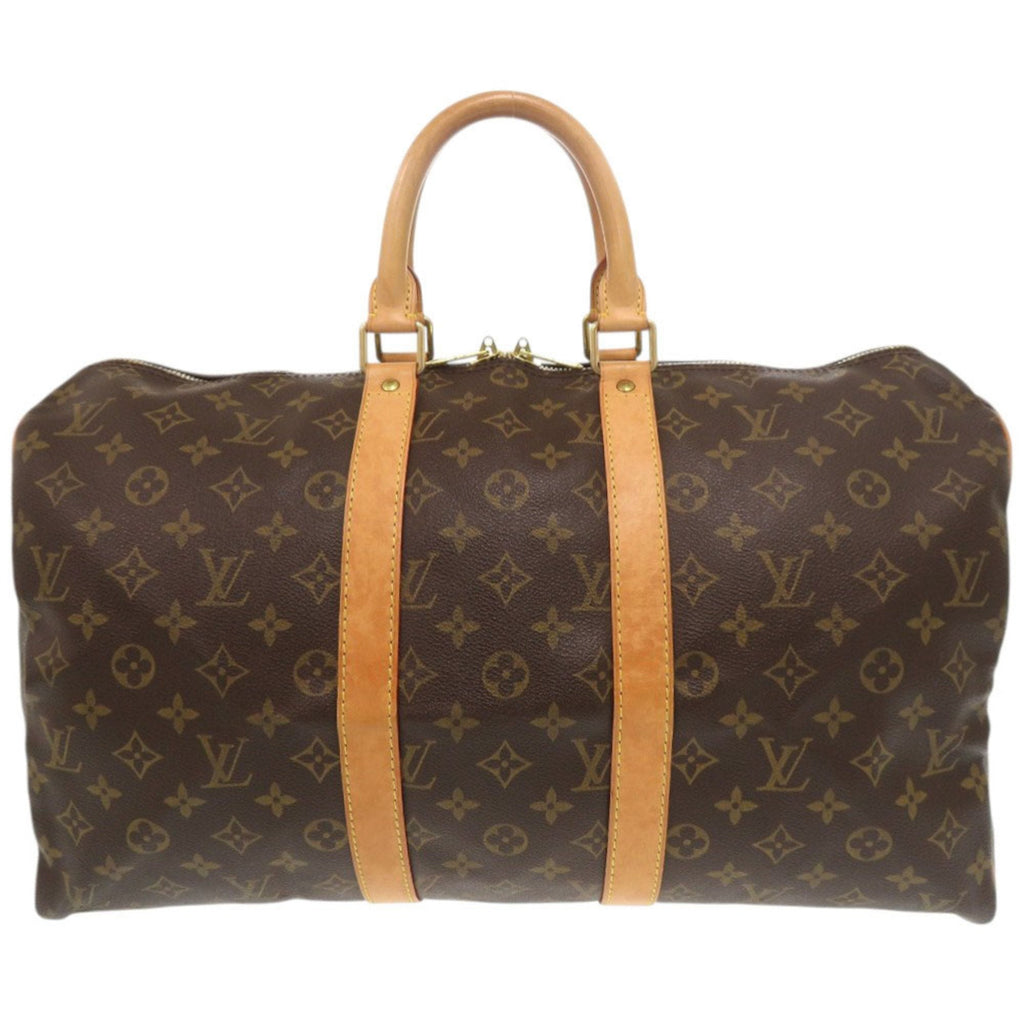 Louis Vuitton Brown Monogram Canvas Boston Bag