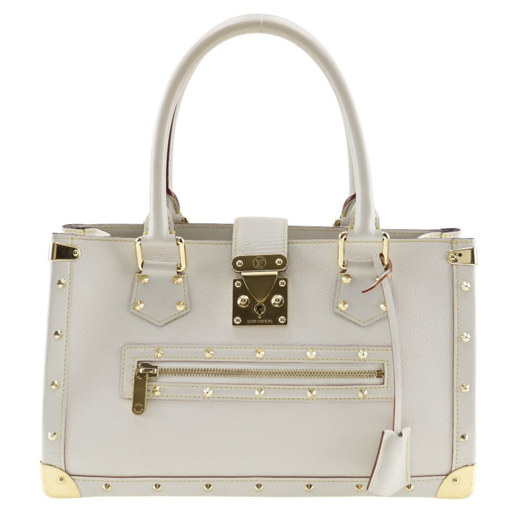 Louis Vuitton Blanc Leather Handbag