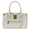 Louis Vuitton Blanc Leather Handbag