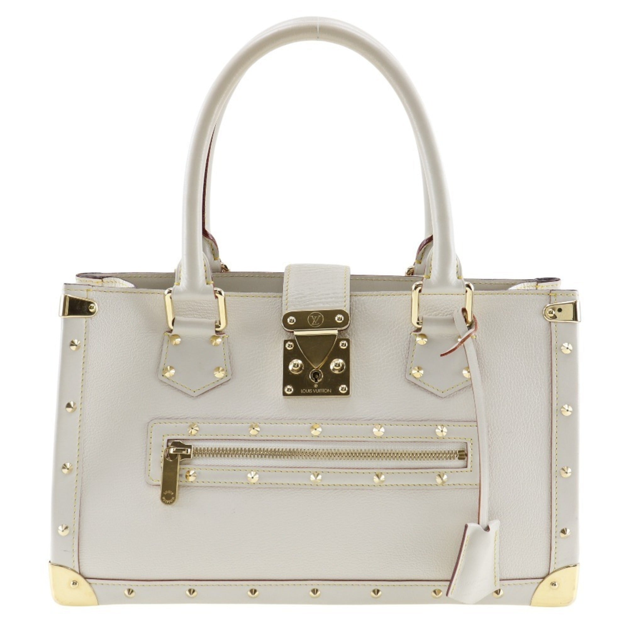 Louis Vuitton Blanc Leather Handbag