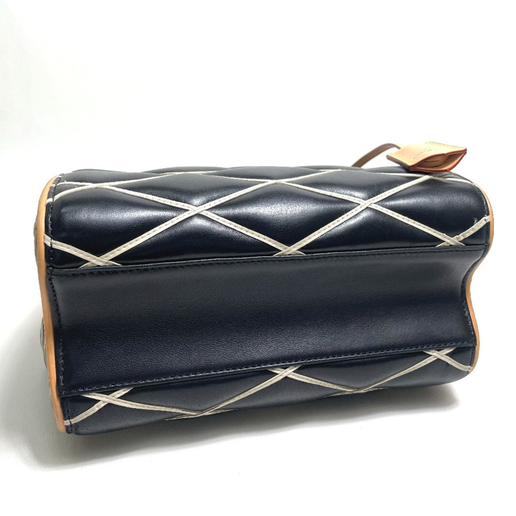 Louis Vuitton Black Leather Handbag