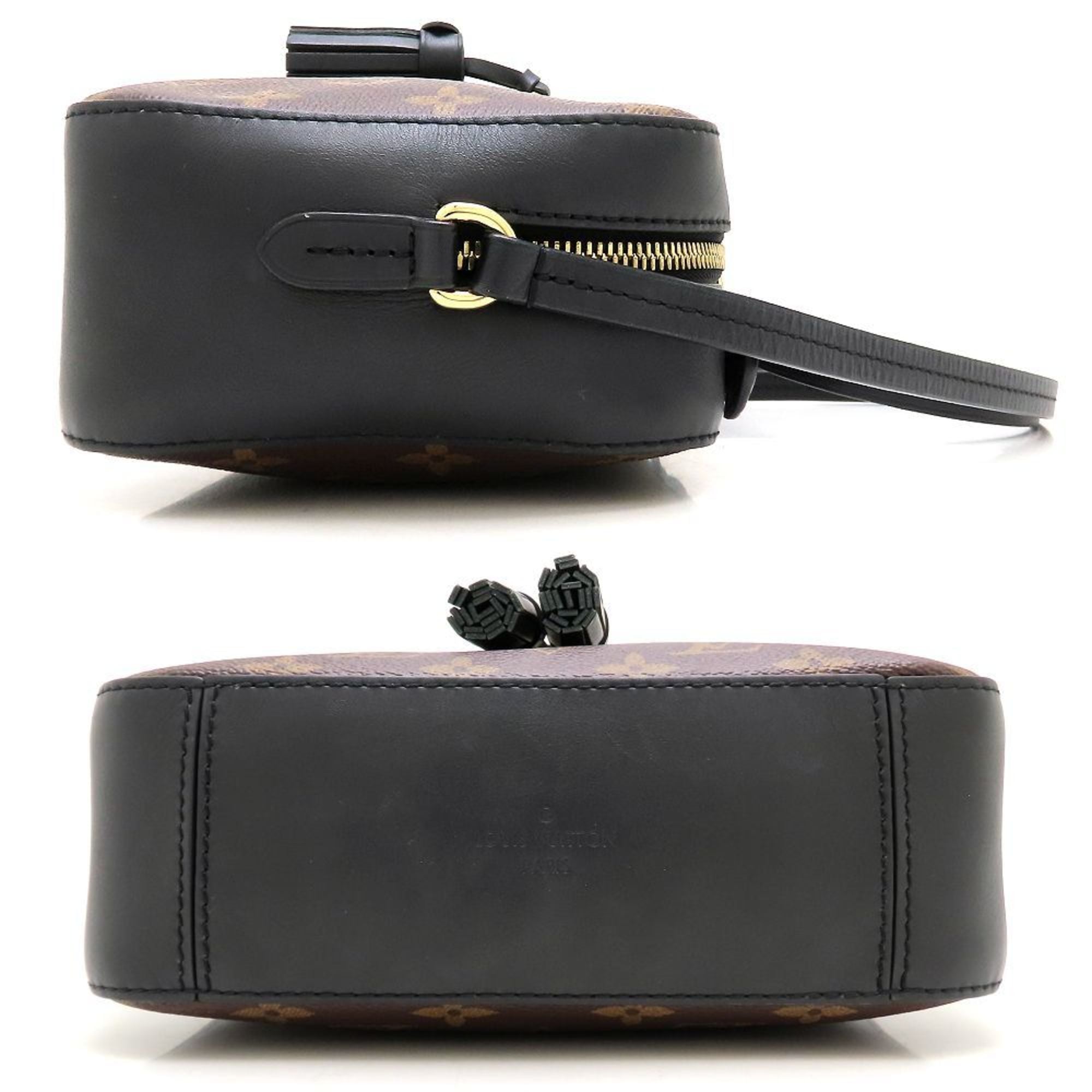 Louis Vuitton Monogram Brown Noir Canvas Shoulder Bag