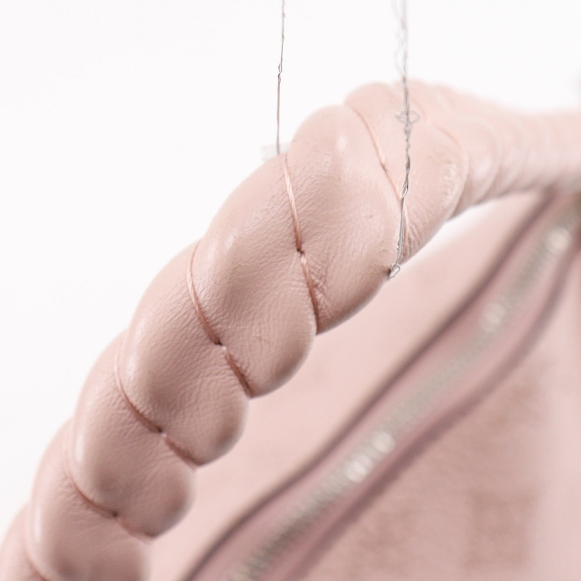 Louis Vuitton Magnolia Pink Mahina Leather Monogram Shoulder Bag