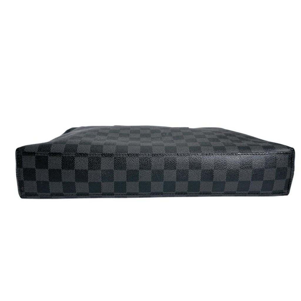 Louis Vuitton Black Damier Graphite Briefcase