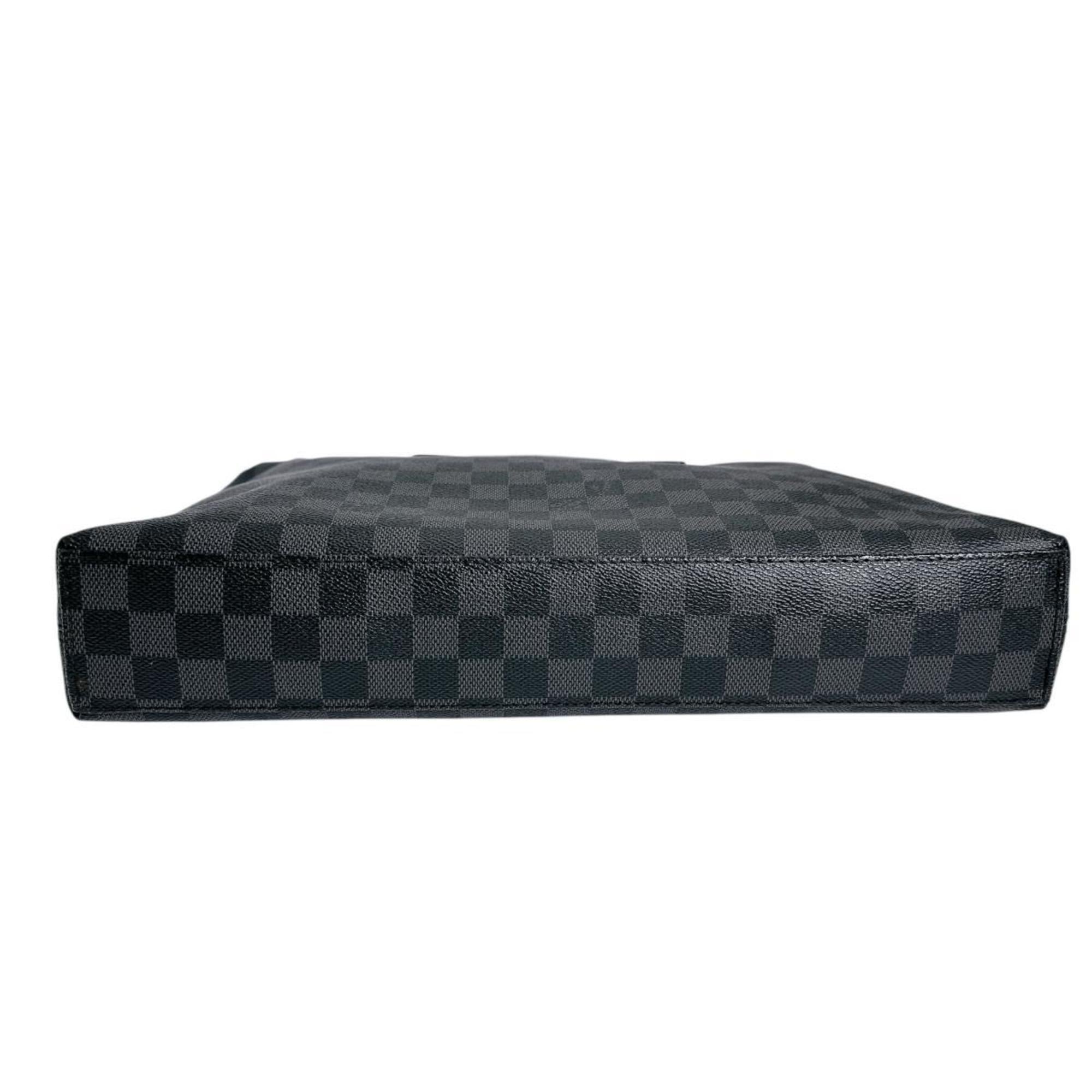 Louis Vuitton Black Damier Graphite Briefcase