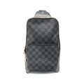 Louis Vuitton Graphite Coated Canvas Shoulder Bag