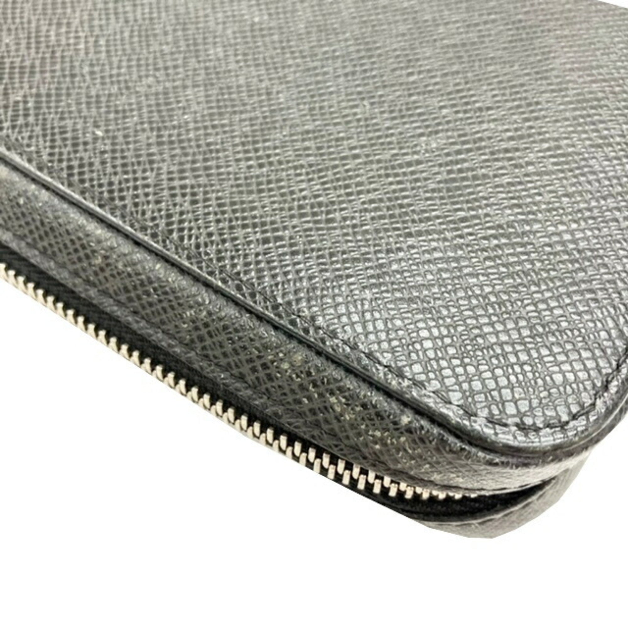 Louis Vuitton Ardoise Taiga Leather Long Wallet
