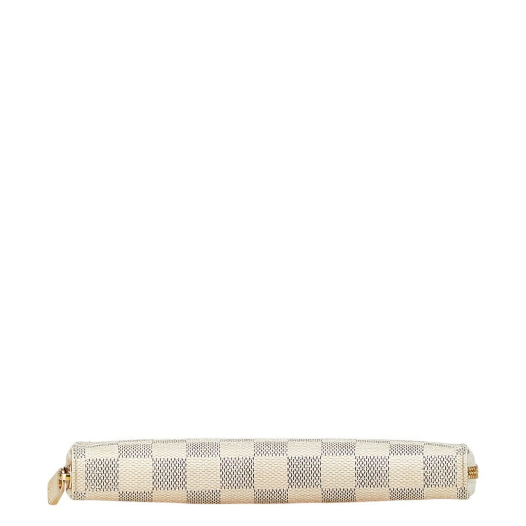 Louis Vuitton Damier Azur Azur Damier Azur White Damier Azur Long Wallet
