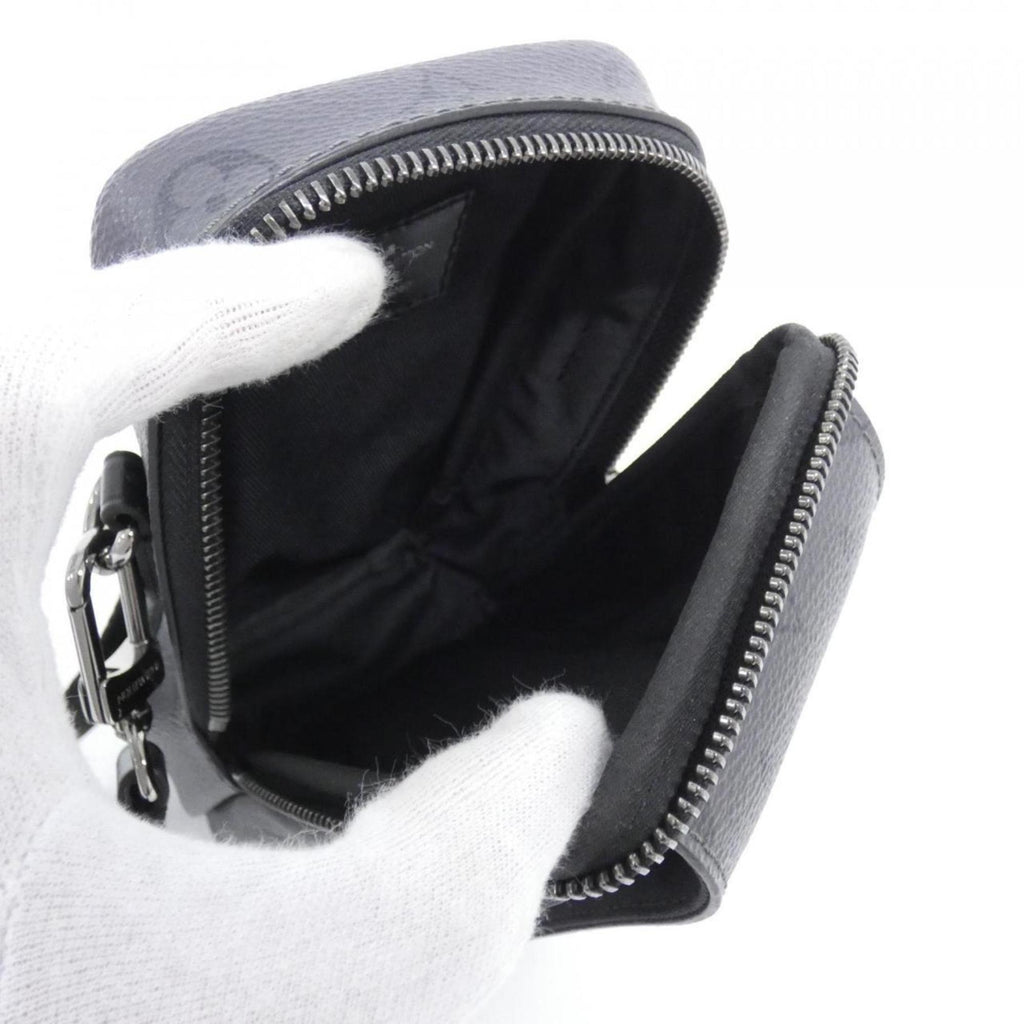 Louis Vuitton Black Coated Canvas Shoulder Bag