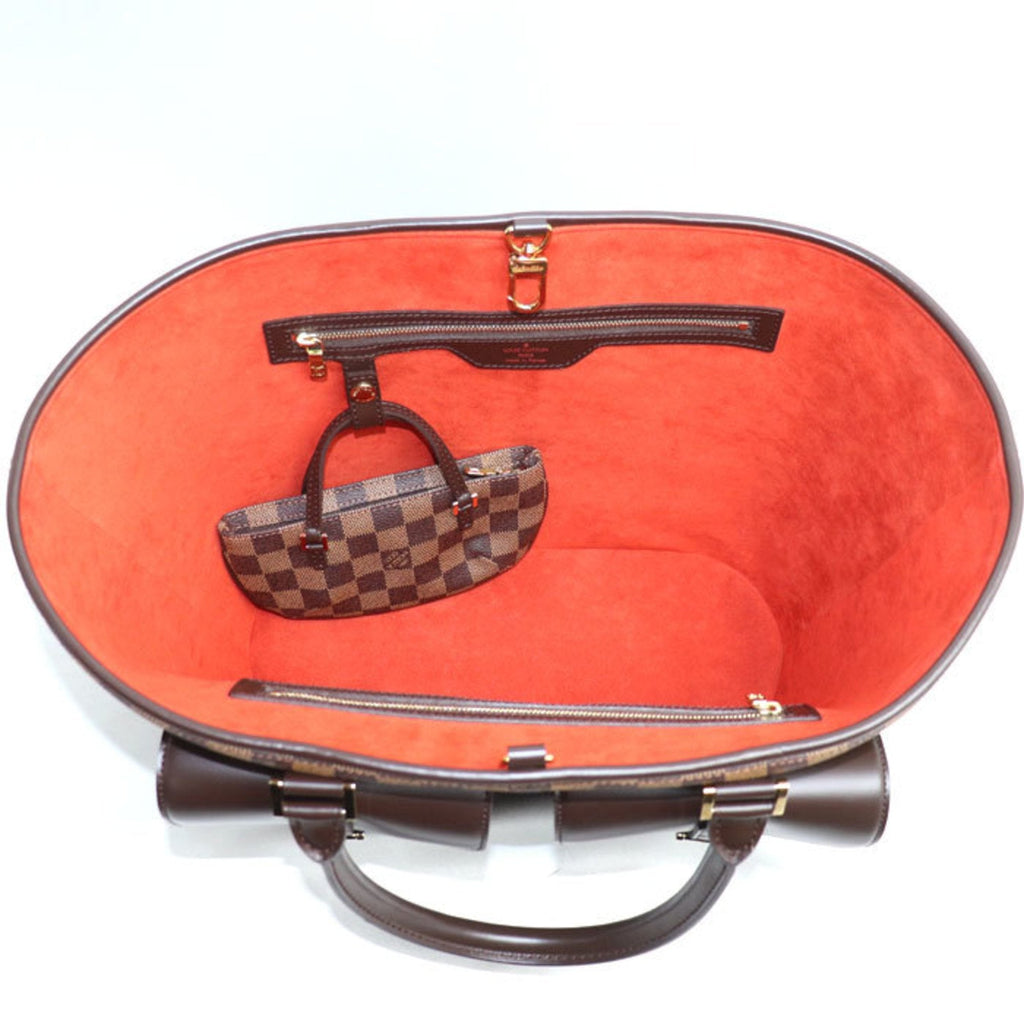 Louis Vuitton Damier Brown Damier Canvas Handbag