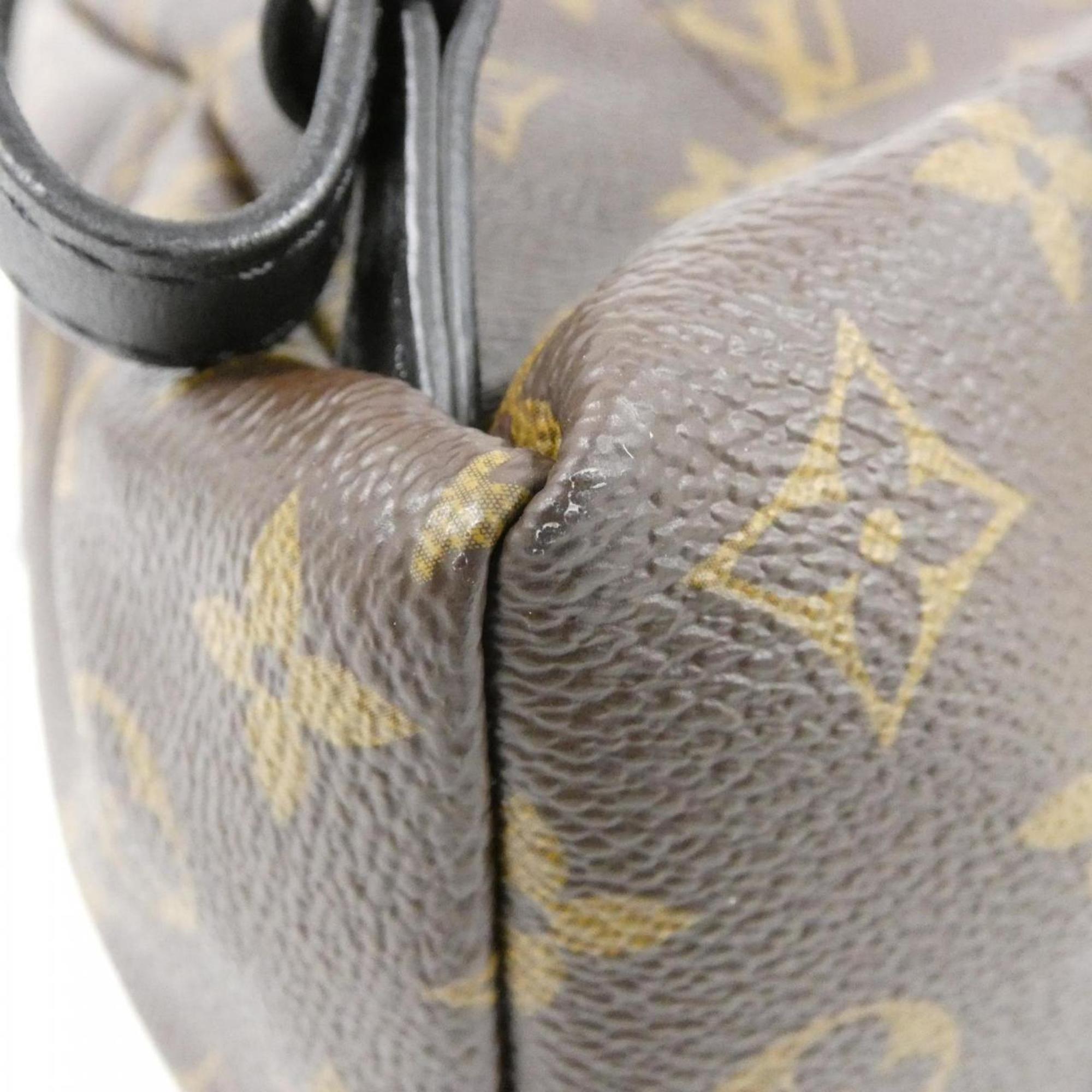 Louis Vuitton Monogram Marron Coated Canvas Backpack