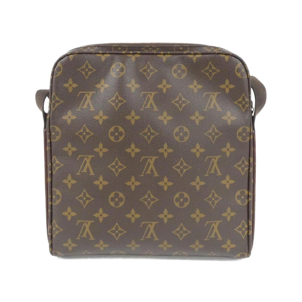 Louis Vuitton Brown Coated Canvas Shoulder Bag
