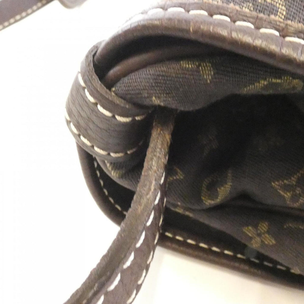 Louis Vuitton Monogram Mini Lin Ebene Canvas Shoulder Bag