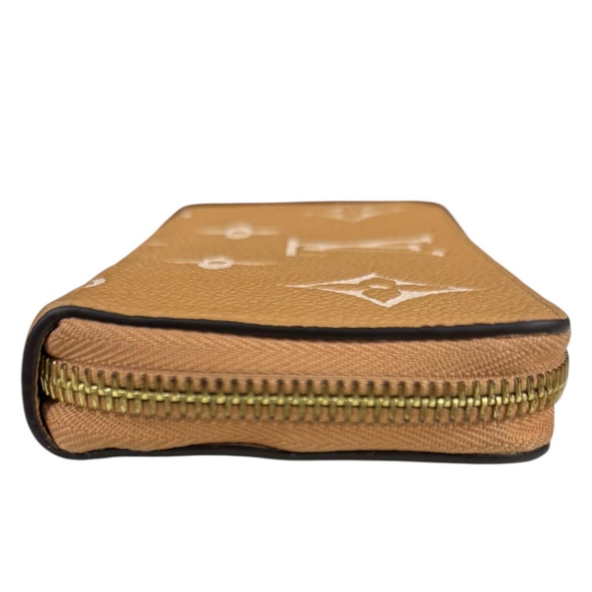 Louis Vuitton Monogram Empreinte Beige Galle Or Monogram Empreinte Coin Purse/Coin Case