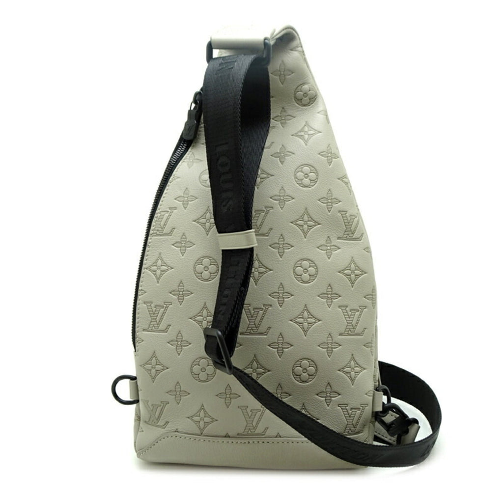 Louis Vuitton Gray Sable Monogram Shadow Pouch Sling Bag