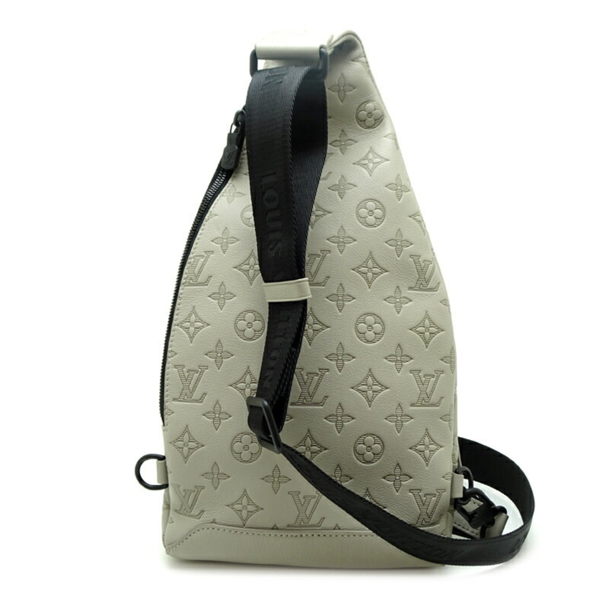 Louis Vuitton Gray Sable Monogram Shadow Pouch Sling Bag